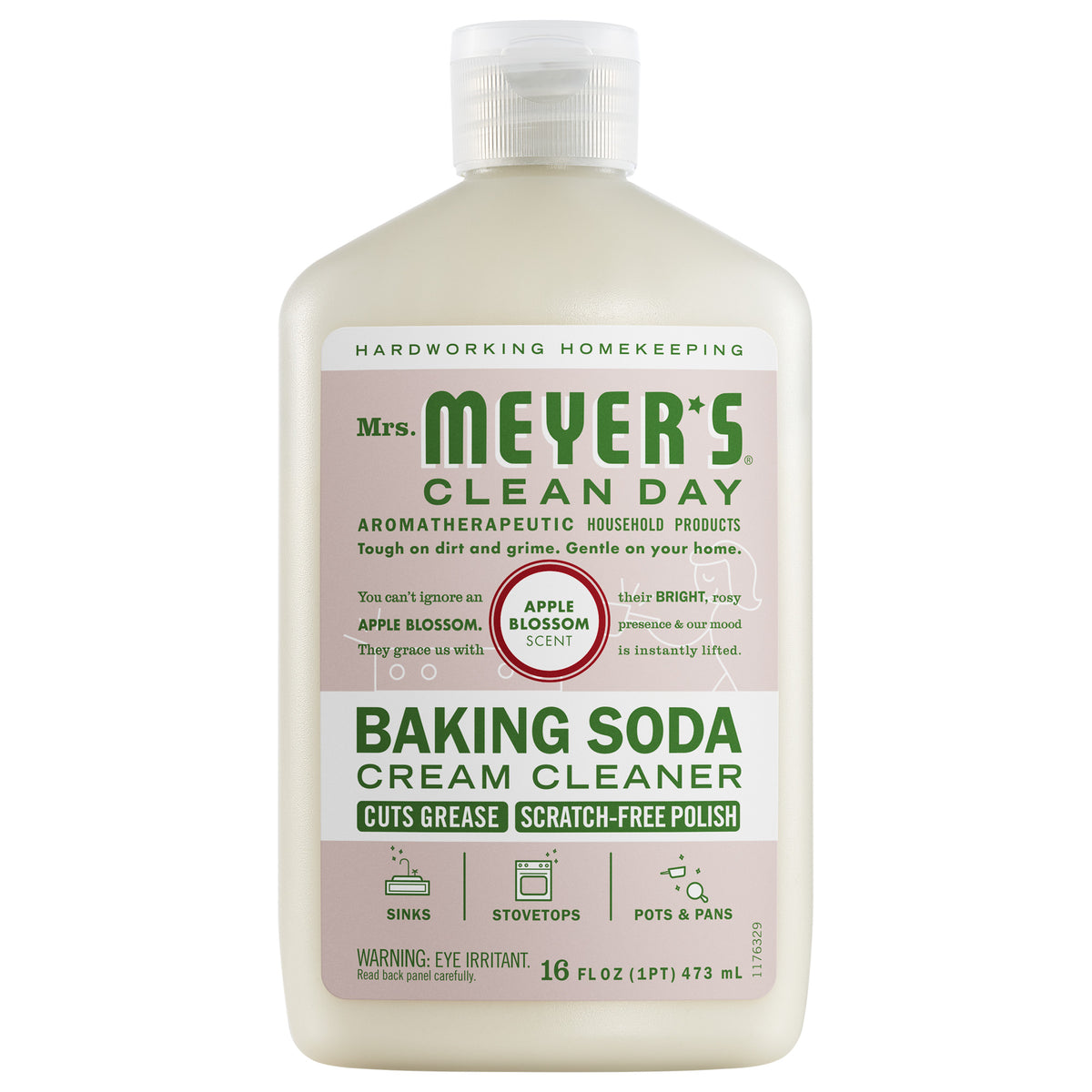 Apple Blossom Baking Soda Cream Cleaner