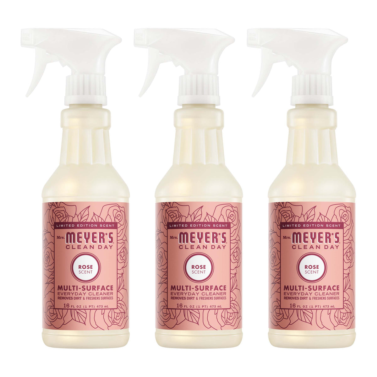 Rose Multi-Surface Everyday Cleaner 3-count Bundle