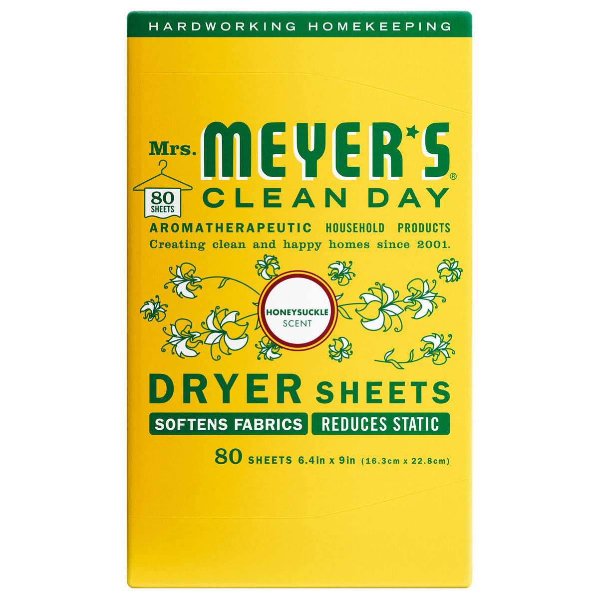 Honeysuckle Dryer Sheets