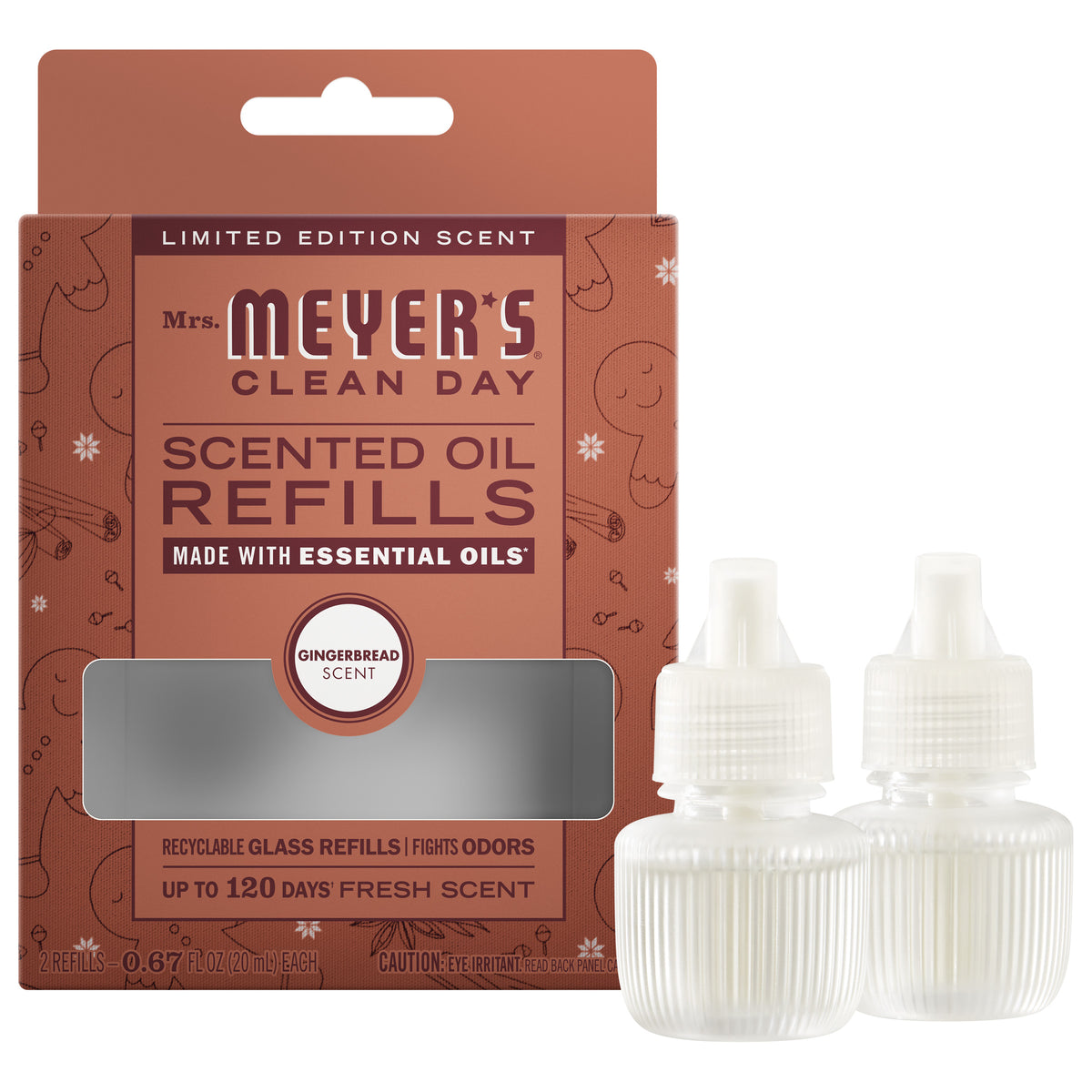 Gingerbread Plug In Scented Oil Refill, 2-Pack